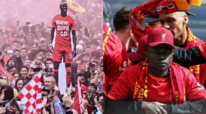Départ Sadio Mané : Les Fans de Liverpool demandent au Sénégalais de rester, réponse attendue…