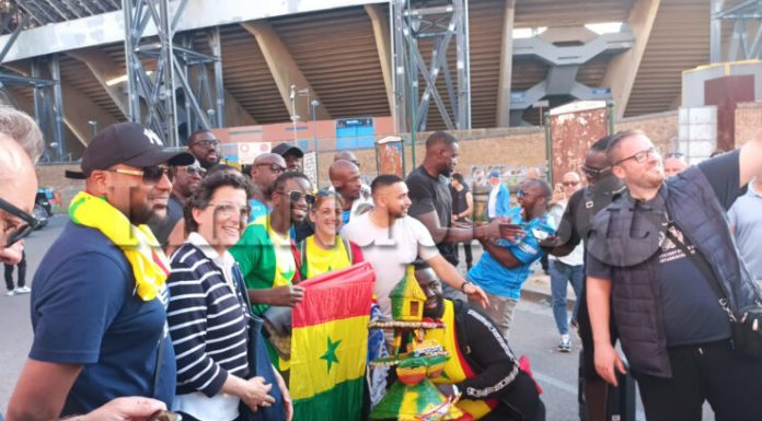 Koulibaly en communion avec les supporters sénégalais (Vidéos +Photos)