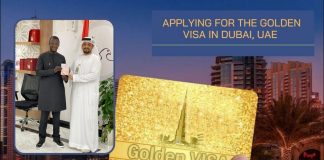 Les Emirats Arabes Unis octroient la GOLDEN VISA au Dr Malick DIOP