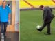 Stade A.  Wade : Un ministre belge s’est blessé en jouant au foot avec Matar Bâ