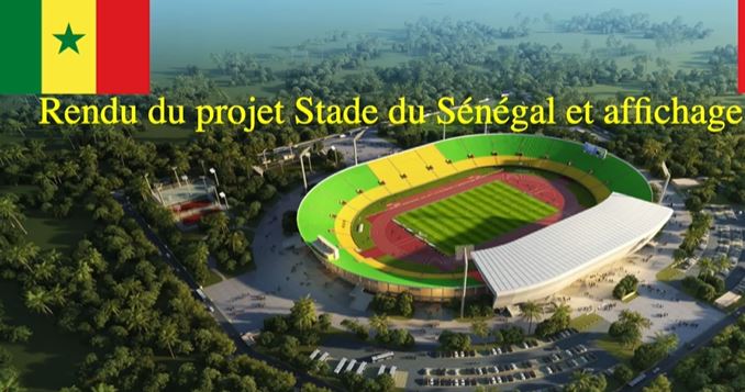 Stade Léopold Senghor: la nouvelle maquette présentée, Matar BA, ministre des Sports (vidéo)