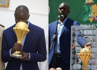 « Trophy Tour » : Le maire de Thies embrasse le trophée de la Can 2022 (Photos)