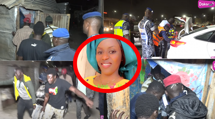 Une grosse opération combinée de sécurisation Police-gendarmerie dans les rues de Dakar apres l’affaire Kiné Gaye