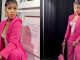 (04 photos) – Bercy : Les internautes craquent pour le look bonbon de la Miss Astou Sall