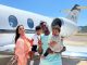 (05 photos) : En vacances, Keita Baldé et sa famille s’affichent tout heureux en avion.