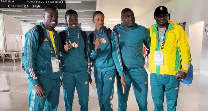 Championnats d’Afrique d’Athlétisme : Sangoné Kandji, championne d’Afrique au triple saut
