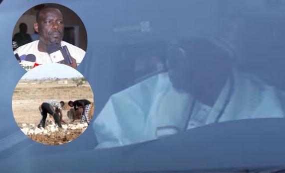 Cherif Lo : Le Cortège du Khalife de Ndiassane attaqué par des jeunes proches du maire….vidéo