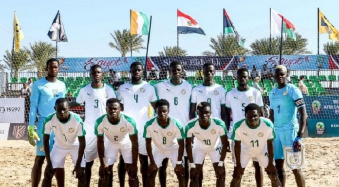 Elim. Can 2022 – Beach Soccer : Les Lions du Sénégal, champions d’Afrique, vont affronter le Cameroun