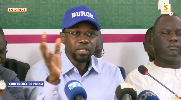 Ousmane Sonko : « Nous luttons pour les jeunes… » (Senego TV)