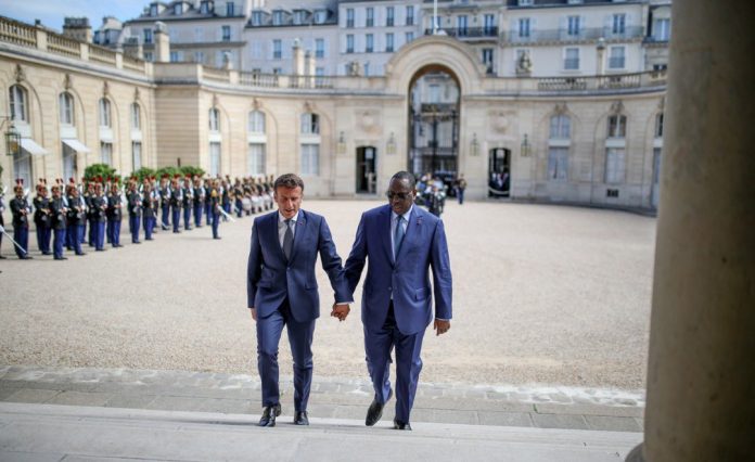 Paris : Macky Sall se réjouit de son entretien avec Emmanuel Macron, ce vendredi