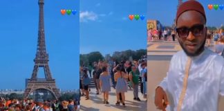 Snap devant la Tour Eiffel : Les internautes refusent de lâcher Oustaz Modou Fall. Regardez !
