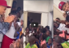 (Vidéo) : Ilimane Ndiaye accueilli en grande pompe par les enfants de son quartier