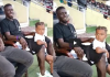 (Vidéo) : Isaac, le fils de Gana Gueye impressionné par les éloges sur son père