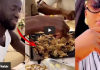 (Vidéo) : Zahra Mbow, « Awo yaye » régale Cheikhou Kouyaté avec un dibi succulent. Regardez !