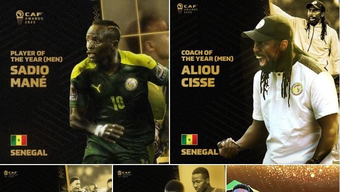Caf Awards 2022 : Le Sénégal sur le toit de l’Afrique