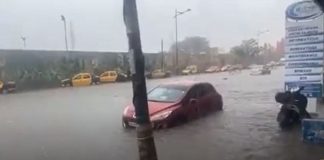 Inondation à Dakar : L’avenue Blaise Diagne  patauge (vidéo)