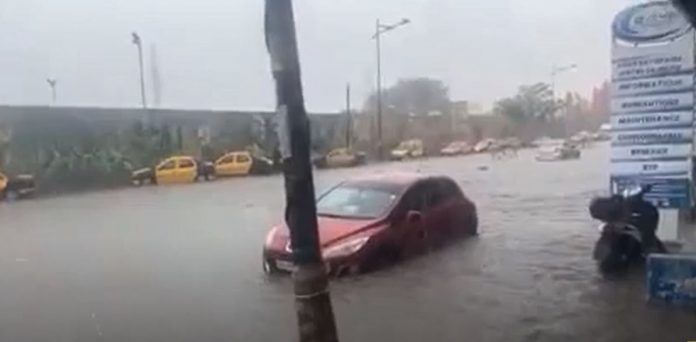 Inondation à Dakar : L’avenue Blaise Diagne  patauge (vidéo)