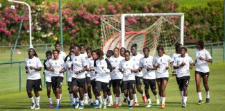 (Photos) Can Féminine: Regardez la séance d’entrainement des Lionnes à la veille du match Burkina-Sénégal