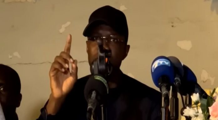 Sonko : «A partir de vendredi, les Sénégalais sauront que la campagne a démarré… »-vidéo