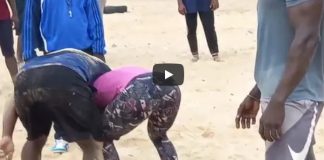 (Vidéo) : Cette femme terrasse Papa Sow et surprend les autres lutteurs