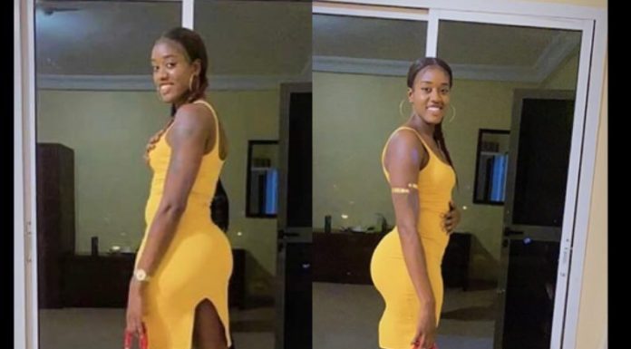 (Vidéo) : La mini-robe jaune moulante de la basketteuse Yacine Diop attire ses followers