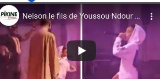 (Vidéo) : Nelson, le fils de Youssou Ndour explose la scène de son père.  Regardez !