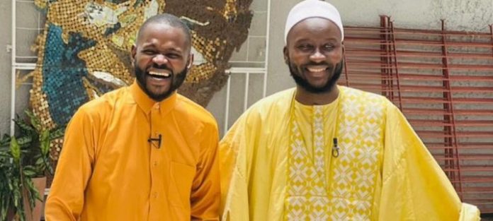 (05 photos) : Pape Cheikh Diallo et Oustaz Modou Fall portent beau, les internautes valident
