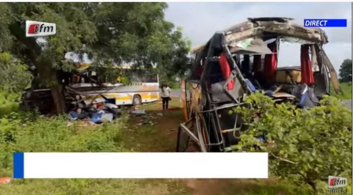 Cinq morts et soixante blessés : les terribles images de l’accident de Malème Hodar (Vidéo)