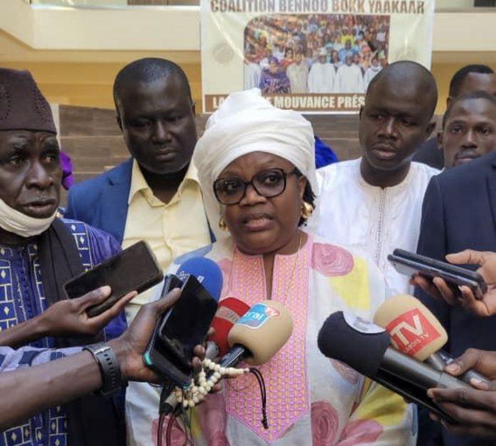 Fatoumata Gueye Diouf: «La coalition Wallu-Yewwi est une malhonnêteté politique…»