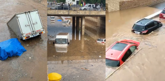 Fortes pluies à Dakar : Les effrayantes images de voitures emportées par les eaux