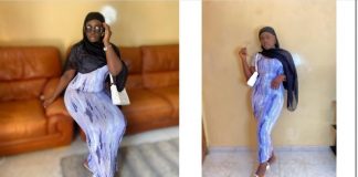 (Photos): Foulard léger, l’actrice Diarra bien dans sa robe d’été