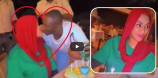 (Vidéo) – Dîner, bisou, gâteau :  Bébé Basse a célébré son anniversaire high classe avec Pape Diouf