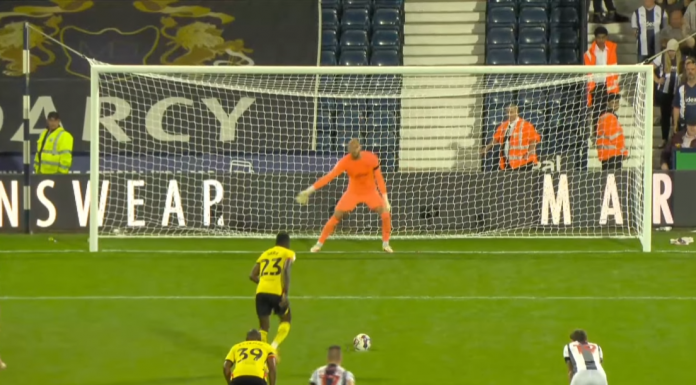 Watford: Le penalty manqué d’Ismaila Sarr face à West Bromwich (Vidéo)