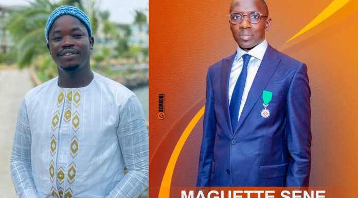 Maguette Sene victime de sa bonne gestion au coud par Amadou Sow jeune responsable politique benno bokk yakaar à saint Louis .