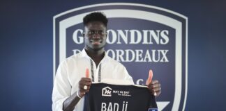 Officiel: Aliou Badji signe à Bordeaux