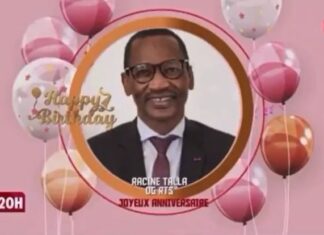 Quand la RTS souhaite un joyeux anniversaire au DG Racine Talla en plein JT (Vidéo)