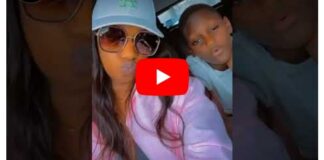( Vidéo) : Kya Aidara s’amuse avec son fils aîné dans sa voiture