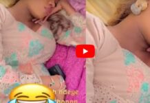 (Vidéo) : Surprise en train de dormir, Katy Chimère encore plus belle