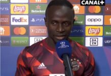 Sadio Mané:  « Karim mérite largement le Ballon d’Or, je suis content pour lui » (Vidéo)