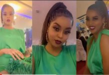 Soirée Viviane: Habillée en vert Sénégal, l’actrice Nabou très classe séduit ses fans