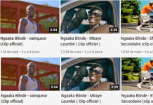 Tous les « Effects » de Ngaaka Blindé atteignent la barre du million de vues