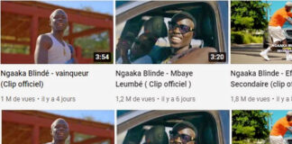 Tous les « Effects » de Ngaaka Blindé atteignent la barre du million de vues