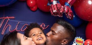 (12 photos) : Suspendu, Keita Baldé célèbre en grande pompe l’anniversaire de son fils Thiago. Regardez !
