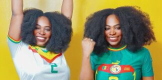 Les jumelles Ma et Mota s’éclatent avec les maillots Sénégal