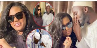 (Vidéo)- Baptême de la fille de Oustaz M. Fall :  Ya Awa Dièye en look total black