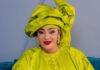 (06 photos) : L’actrice Adja majestueuse dans son grand boubou vert