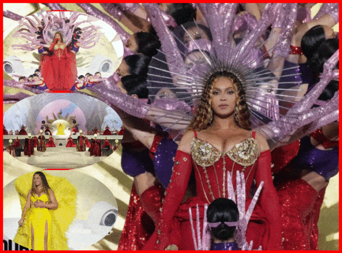Beyoncé en photos-choc : Un show délirant avec 300.000 euros à la minute