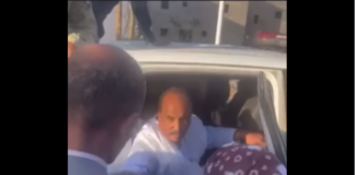 Mauritanie : Les images de l’arrestation de l’ex président, Mohamed Ould Abdel Aziz