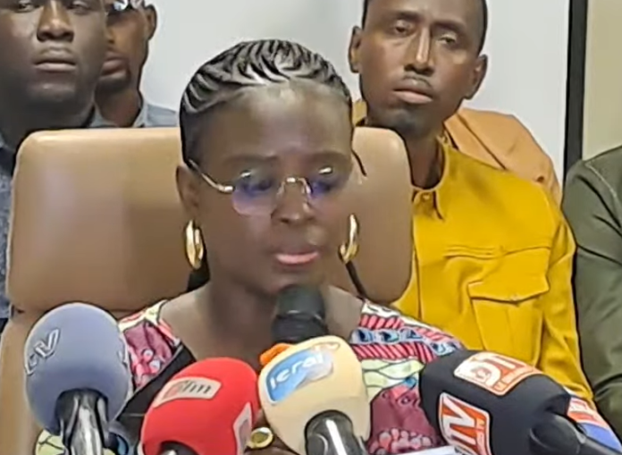 Revivez en vidéo, Thérèse Faye Diouf qui apporte la réplique à Ousmane Sonko