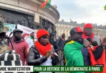 Revivez la manifestation à Paris en soutien à Ousmane Sonko (Vidéo)